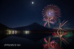 田貫湖まつり花火2024 その１