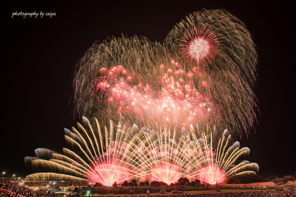 常総きぬ川花火 2019-6