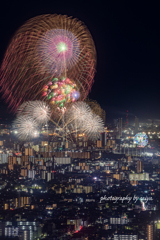 名港水上芸術花火2025 その４