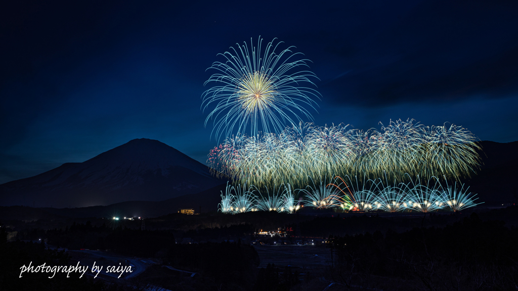 富士山花火 vs スピードウェイ 2024 その１