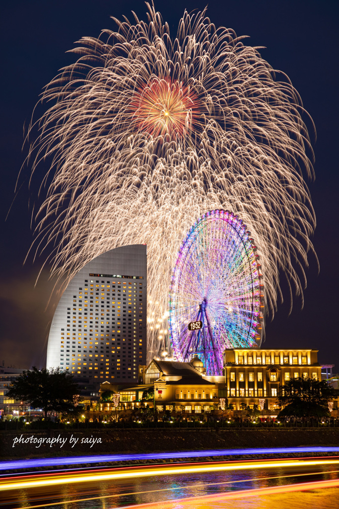 横浜開港祭花火2