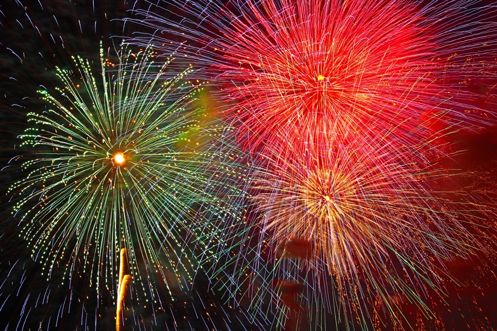 東京湾大華火祭での一コマ