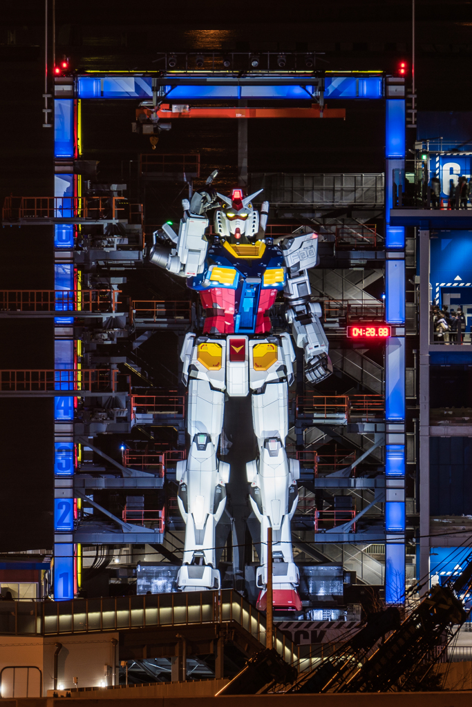山下公園のガンダム