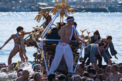 江ノ島　寒中神輿2020