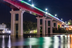 城ヶ島大橋　ライトアップ