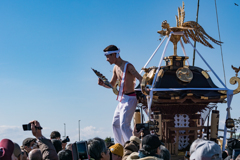 江ノ島　寒中神輿2020