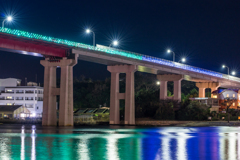 城ヶ島大橋　ライトアップ