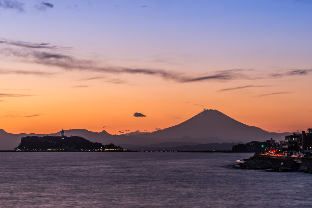 稲村ヶ崎　夕景