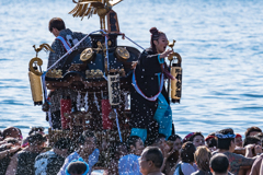 江ノ島　寒中神輿2020