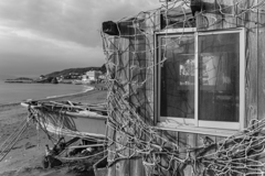 秋谷モノクロスナップ