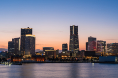 2021-02-13 大さん橋夕景