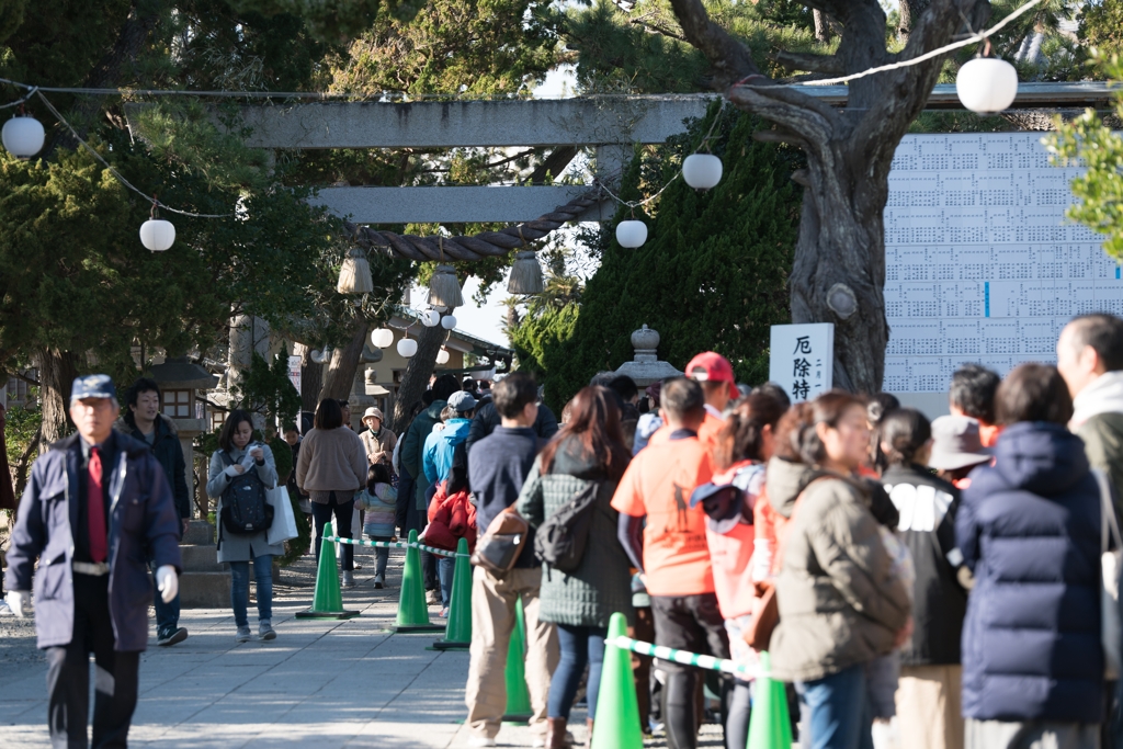 森戸神社　初詣