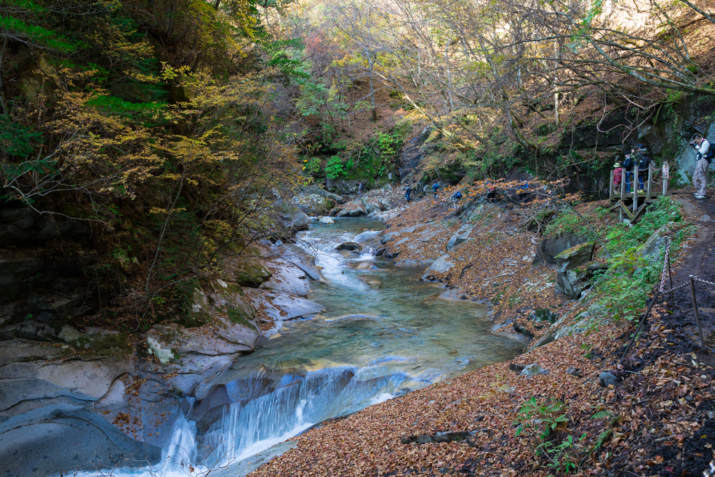 秋の西沢渓谷