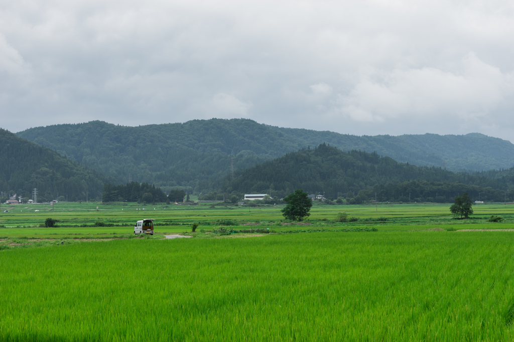 白馬村風景