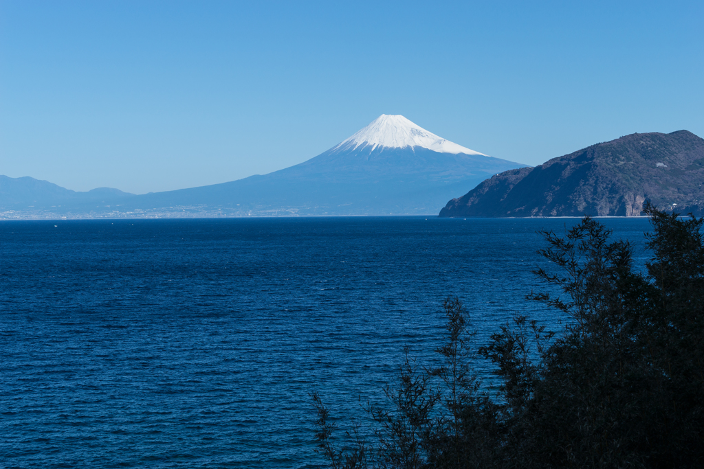 西伊豆　土肥から見た富士山