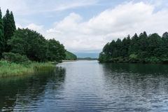 富士山が全く見えなかった田貫湖