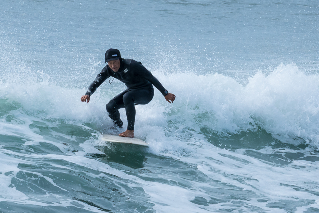 稲村ヶ崎　サーファー