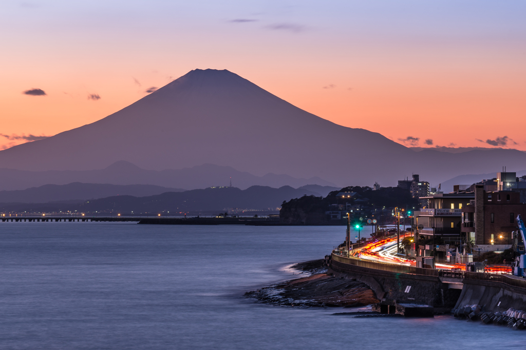 稲村ヶ崎　夕景