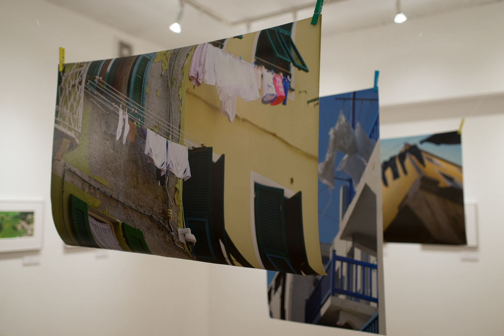 三小田智子さんの個展会場