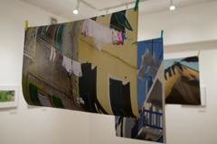 三小田智子さんの個展会場