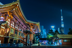 浅草の夜