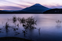 山中湖からの富士山