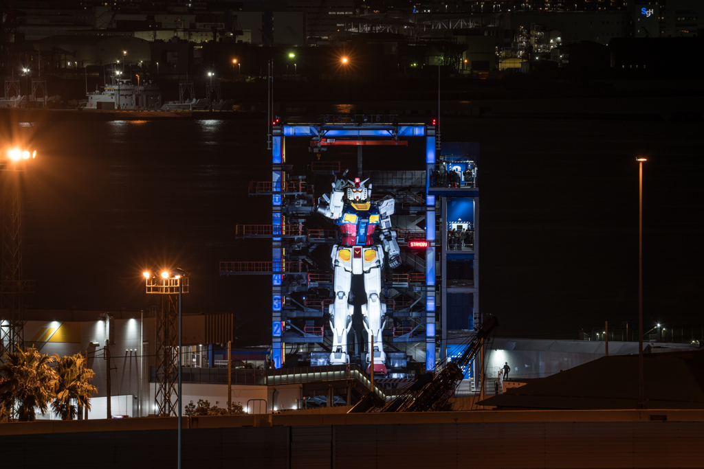 山下公園のガンダム