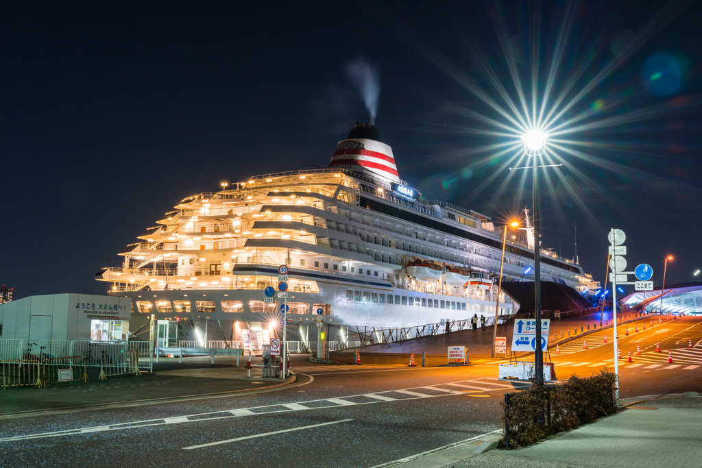 2021-02-13 大さん橋夜景