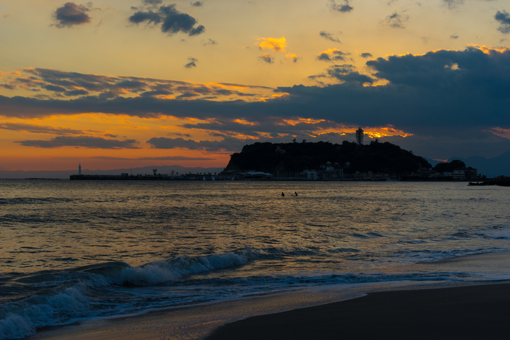 江ノ島夕景