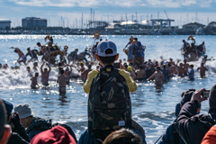 江ノ島　寒中神輿2020