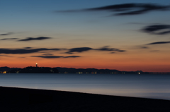 江ノ島夜明け前