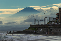 真夏の富士山