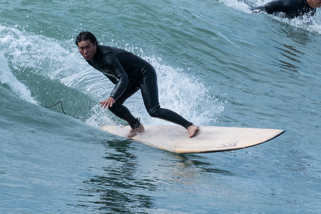 稲村ヶ崎　サーファー
