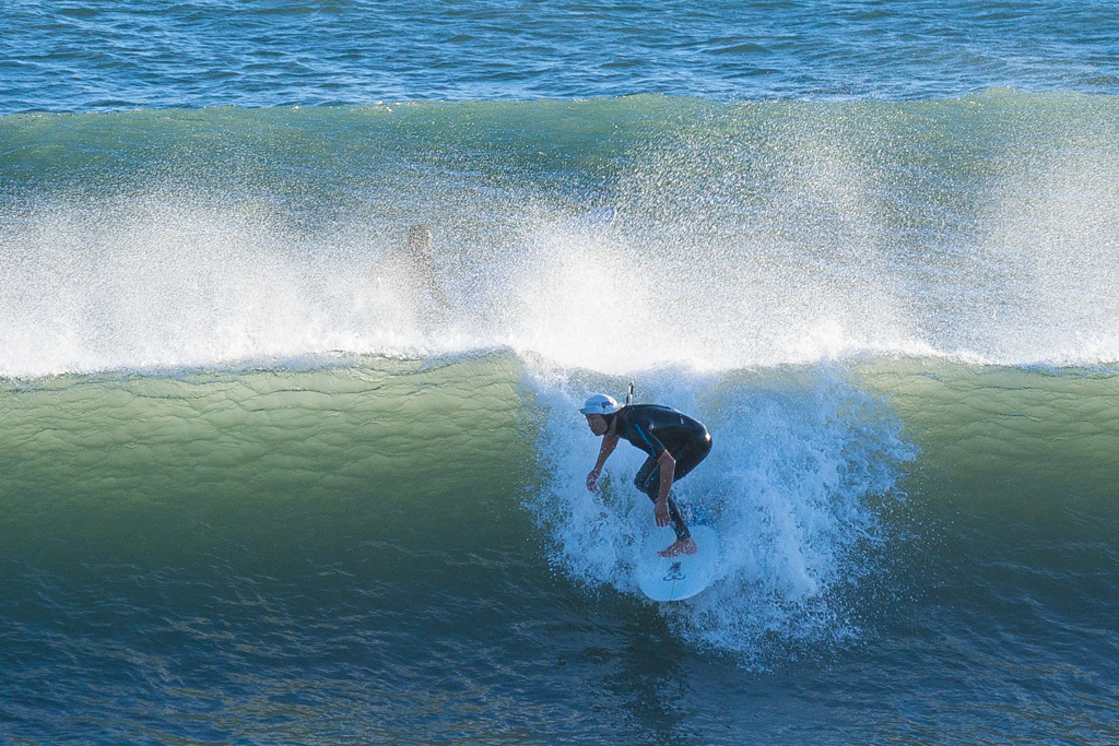 台風19号後の稲村ヶ崎