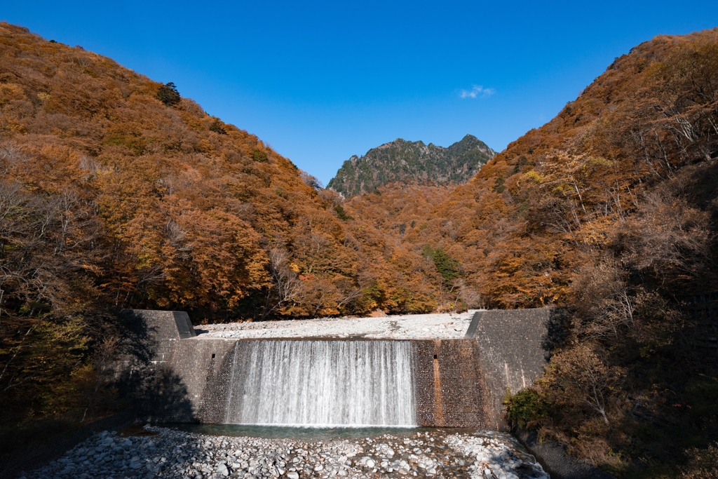 秋の西沢渓谷