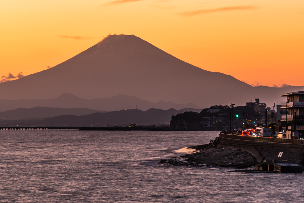 稲村ヶ崎　夕景