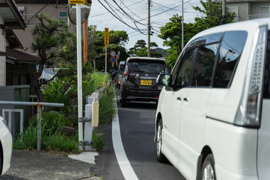 葉山の通れない道