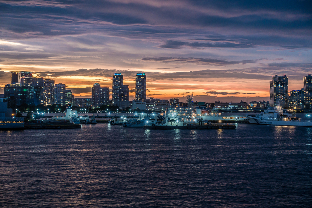 RX100M3で撮る　横浜夜景
