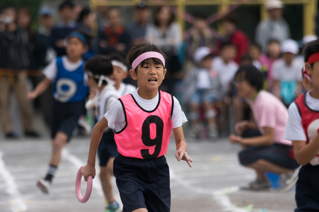 甥の運動会