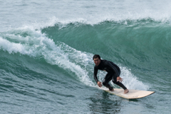 稲村ヶ崎　サーファー