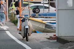 真名瀬バス停前