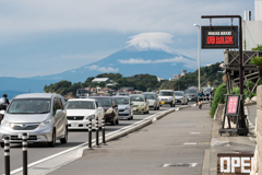 七里ヶ浜の富士山
