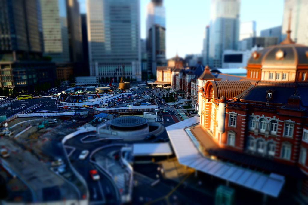 東京駅　ミニチュア