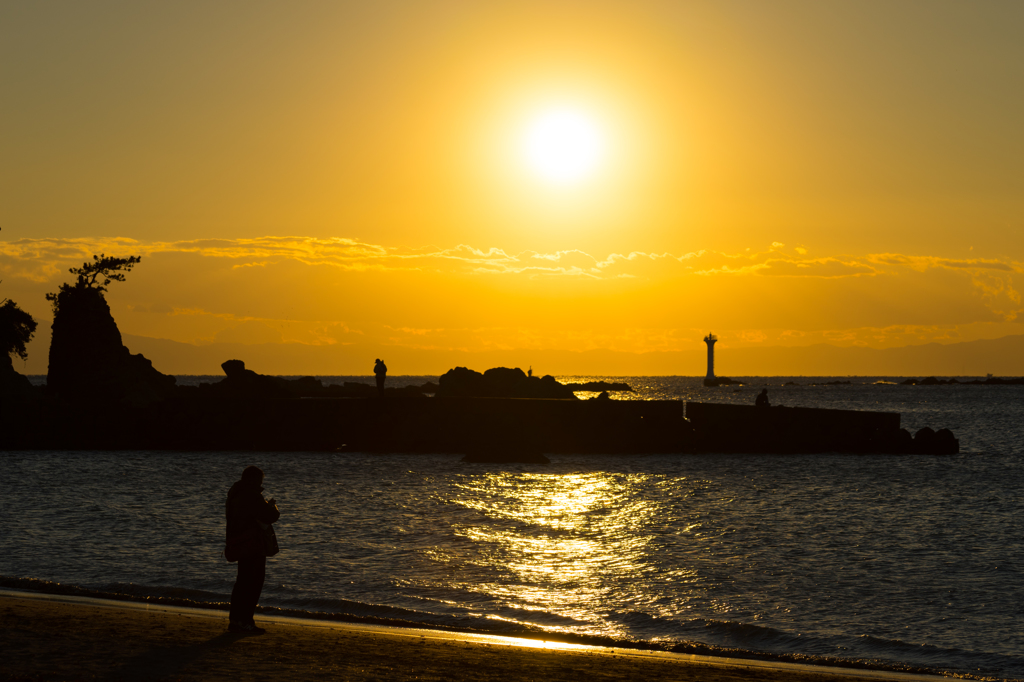 森戸夕景