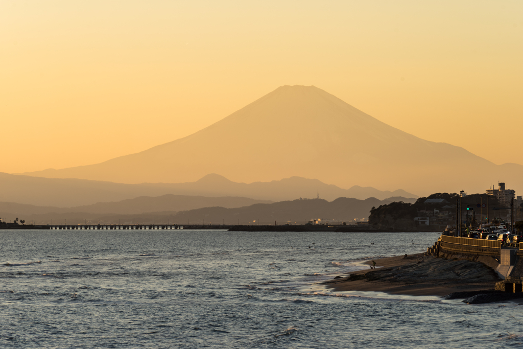 稲村ヶ崎　夕景