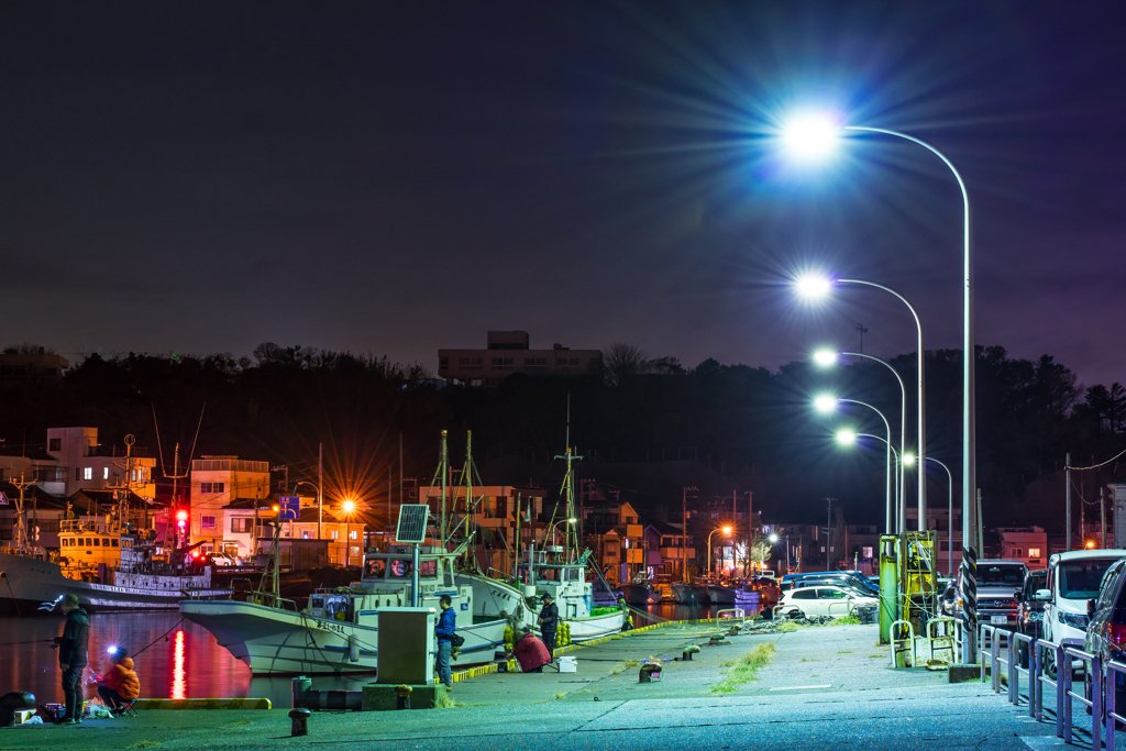 城ヶ島大橋　ライトアップ