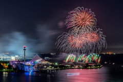 八景島　花火シンフォニア
