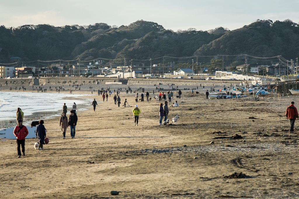 材木座海岸