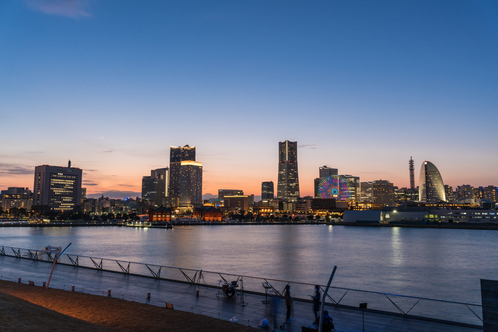 2021-02-13 大さん橋夕景