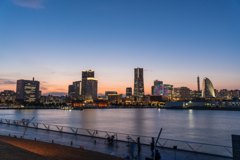 2021-02-13 大さん橋夕景